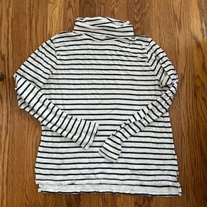 Madewell striped turtle neck t-shirt